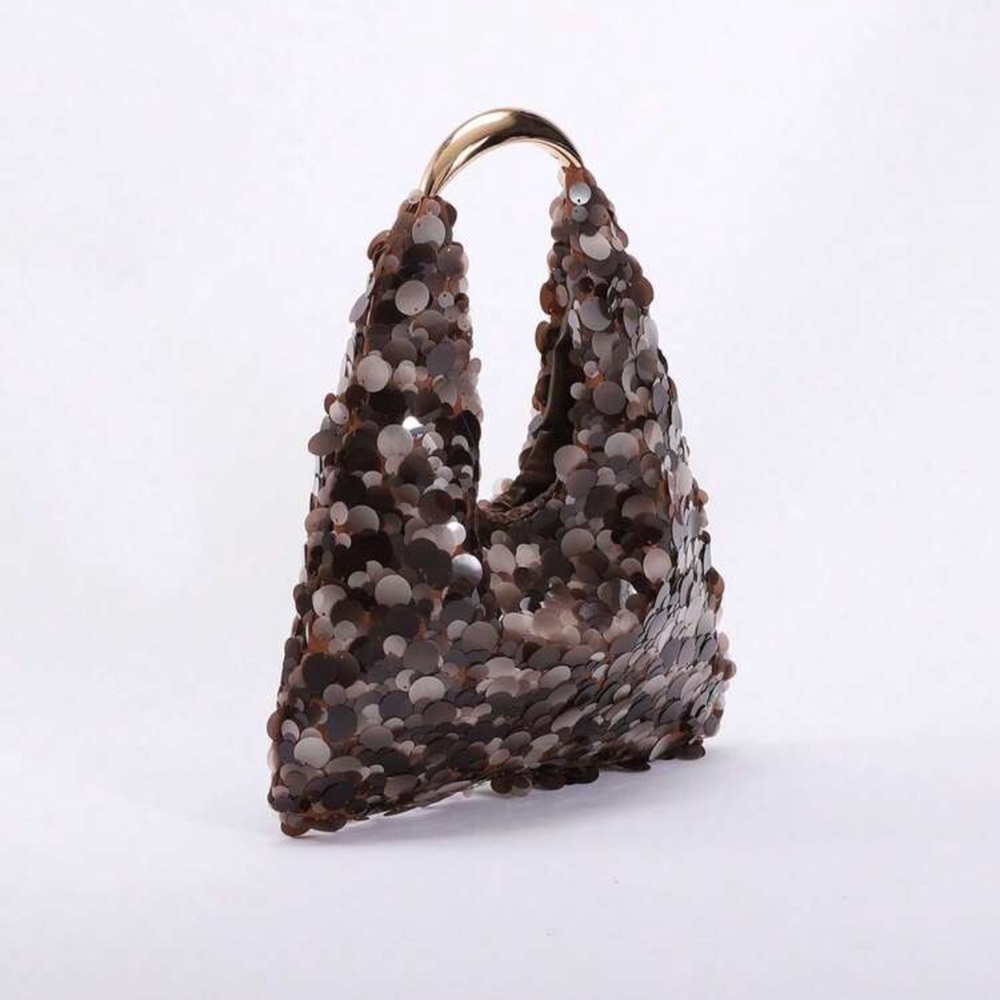 👜 Brown Sequin Bag 👜 - Picture 6 of 6